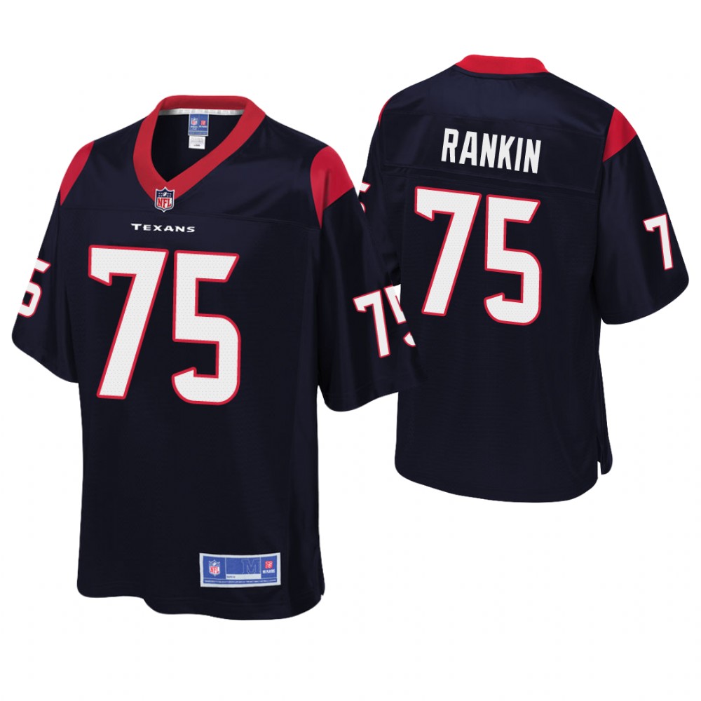 Youth Houston Texans #75 Martinas Rankin Navy Player Pro Line Jersey Youth Houston Texans #75 Martinas Rankin Navy Player Pro Line Jersey