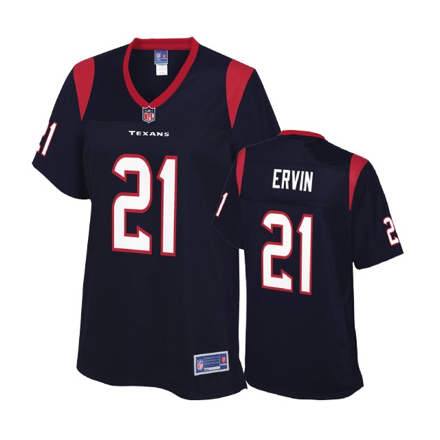 Women Houston Texans #21 Tyler Ervin Navy Team Color Jersey Women Houston Texans #21 Tyler Ervin Navy Team Color Jersey