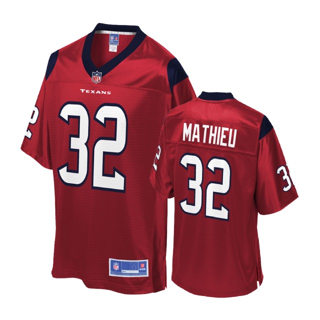 Houston Texans #32 Tyrann Mathieu Red Alternate Player Pro Line Jersey Houston Texans #32 Tyrann Mathieu Red Alternate Player Pro Line Jersey