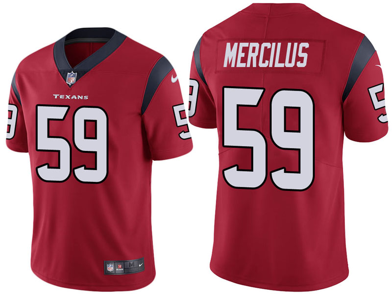 Houston Texans #59 Whitney Mercilus Red Vapor Untouchable Limited Jersey Houston Texans #59 Whitney Mercilus Red Vapor Untouchable Limited Jersey