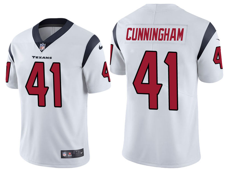 Houston Texans #41 Zach Cunningham White Vapor Untouchable Limited Jersey Houston Texans #41 Zach Cunningham White Vapor Untouchable Limited Jersey