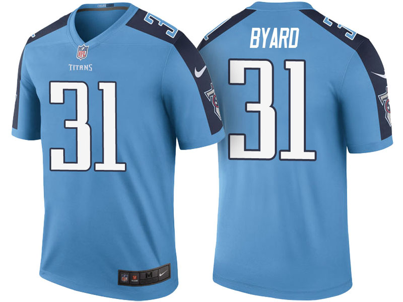 Tennessee Titans #31 Kevin Byard Light Blue Color Rush Legend Jersey Tennessee Titans #31 Kevin Byard Light Blue Color Rush Legend Jersey