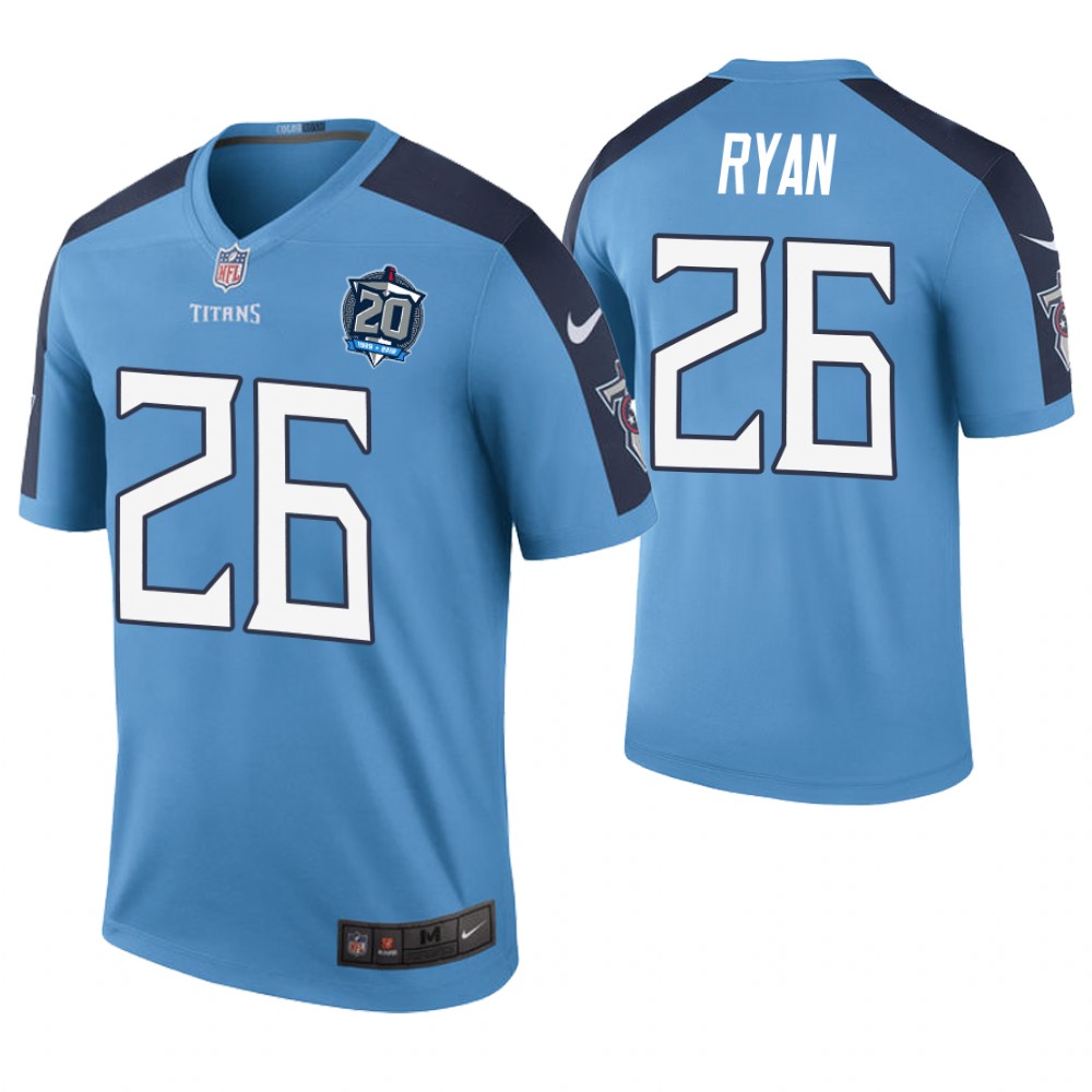 Tennessee Titans #26 Logan Ryan Light Blue 20th Anniversary Color Rush Legend Jersey Tennessee Titans #26 Logan Ryan Light Blue 20th Anniversary Color Rush Legend Jersey