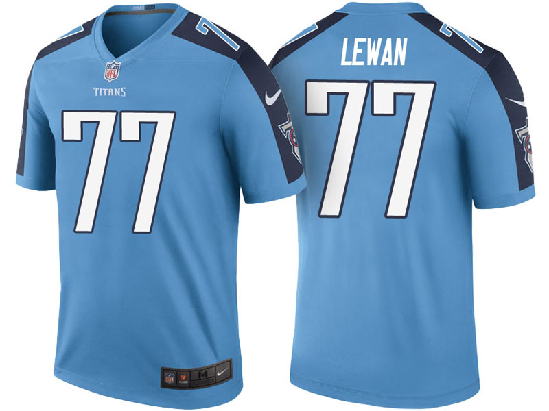 Tennessee Titans #77 Taylor Lewan Light Blue Color Rush Legend Jersey Tennessee Titans #77 Taylor Lewan Light Blue Color Rush Legend Jersey