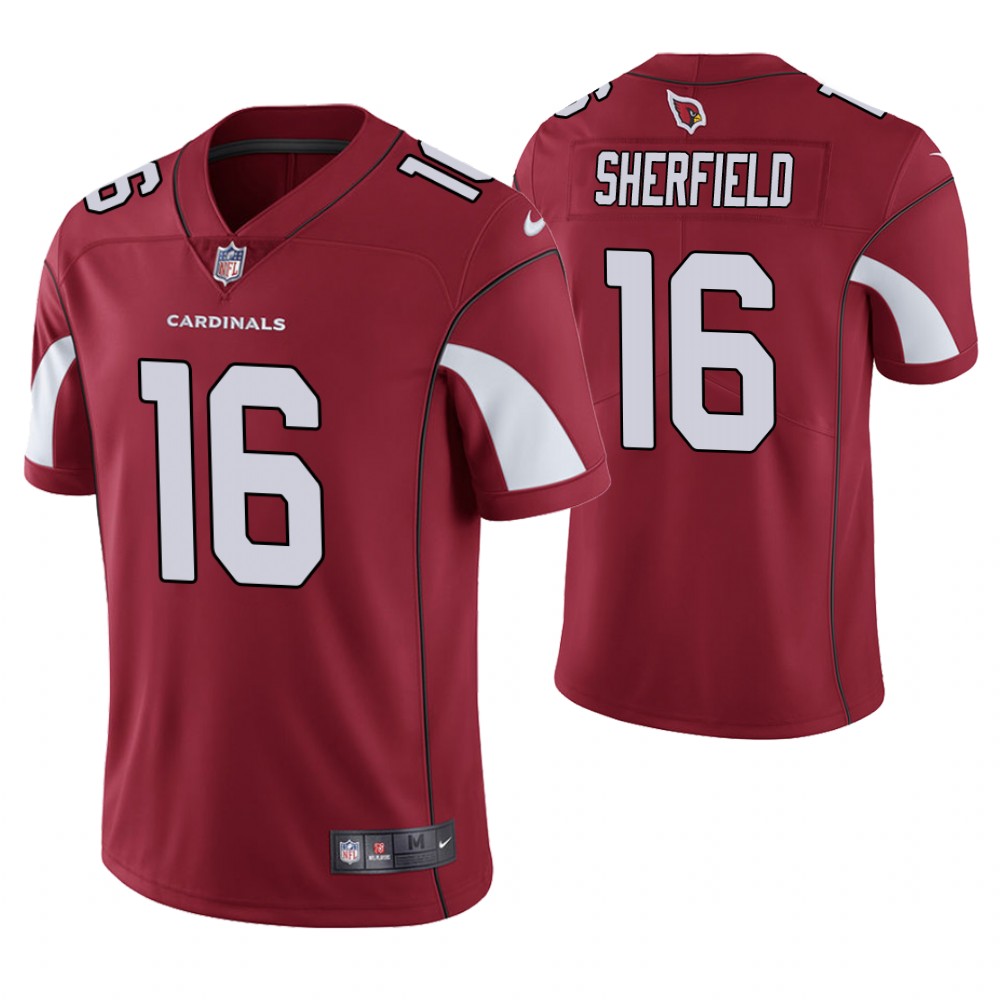 Arizona Cardinals #16 Trent Sherfield Cardianl Vapor Untouchable Limited Player Jersey Arizona Cardinals #16 Trent Sherfield Cardianl Vapor Untouchable Limited Player Jersey