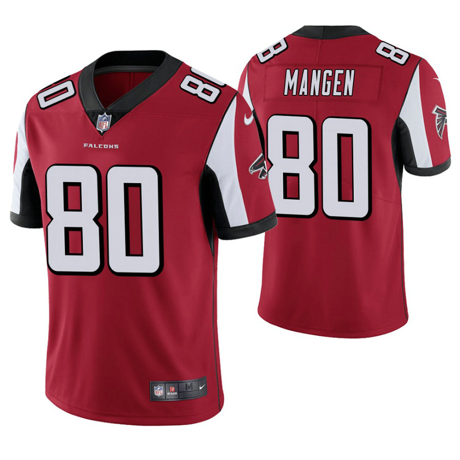 Atlanta Falcons #80 Troy Mangen Red Vapor Untouchable Limited Player Jersey