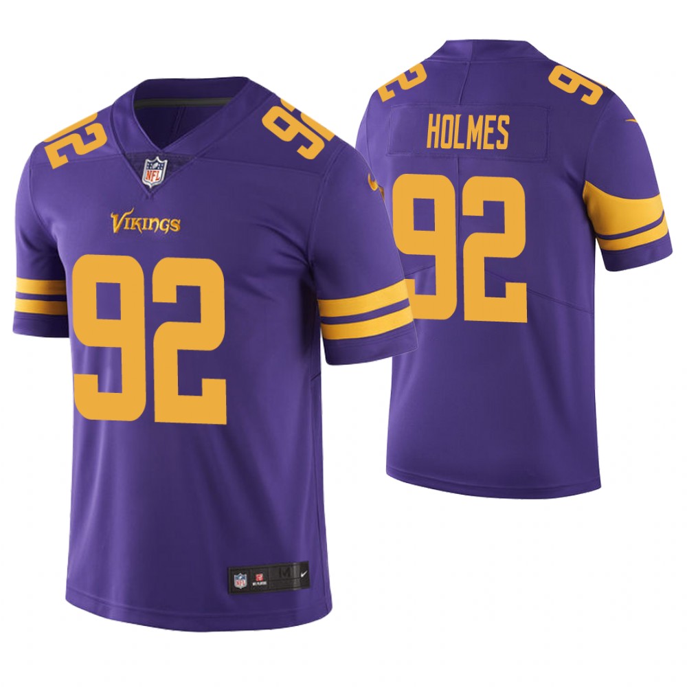 Minnesota Vikings #92 Jalyn Holmes Purple Vapor Untouchable Color Rush Limited Jersey Minnesota Vikings #92 Jalyn Holmes Purple Vapor Untouchable Color Rush Limited Jersey