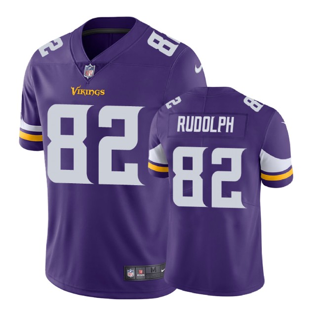 Minnesota Vikings #82 Kyle Rudolph Purple Vapor Untouchable Limited Jersey