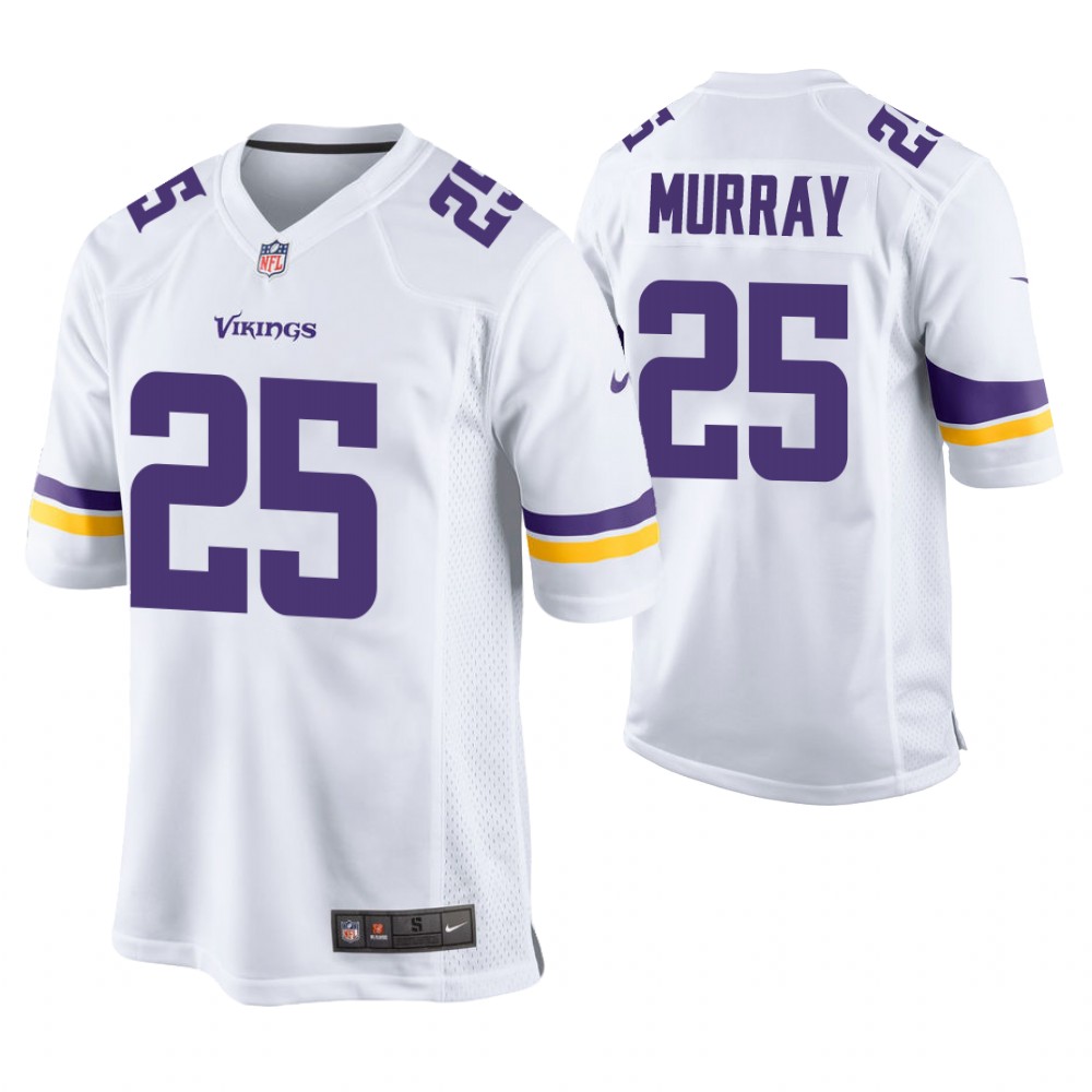 Minnesota Vikings #25 Latavius Murray White Game Jersey Minnesota Vikings #25 Latavius Murray White Game Jersey
