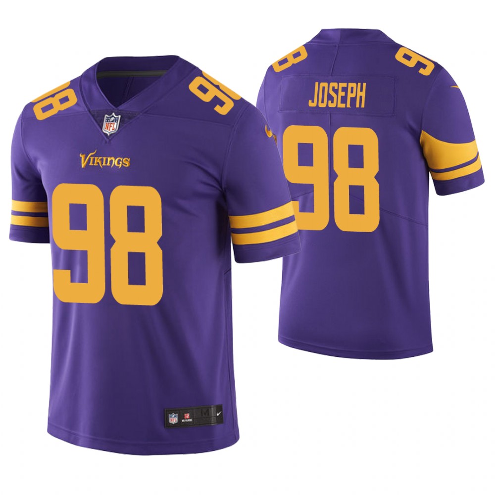 Minnesota Vikings #98 Linval Joseph Purple Vapor Untouchable Color Rush Limited Jersey Minnesota Vikings #98 Linval Joseph Purple Vapor Untouchable Color Rush Limited Jersey