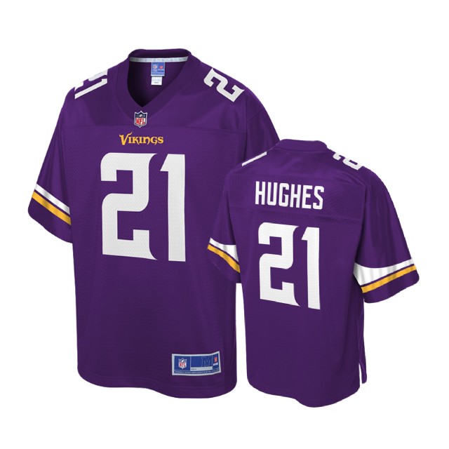 Minnesota Vikings #21 Mike Hughes Purple Player Pro Line Jersey Minnesota Vikings #21 Mike Hughes Purple Player Pro Line Jersey