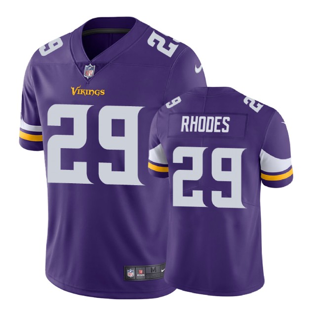Minnesota Vikings #29 Xavier Rhodes Purple Vapor Untouchable Limited Jersey