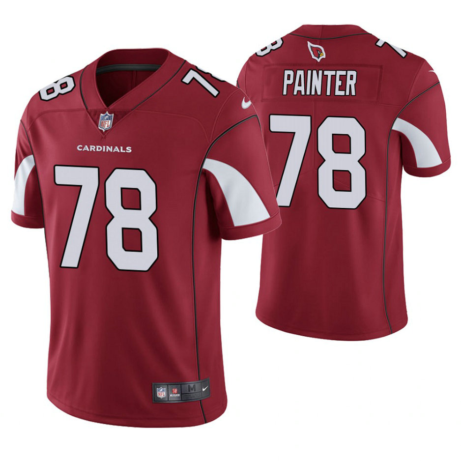 Arizona Cardinals #78 Vinston Painter Cardianl Vapor Untouchable Limited Player Jersey