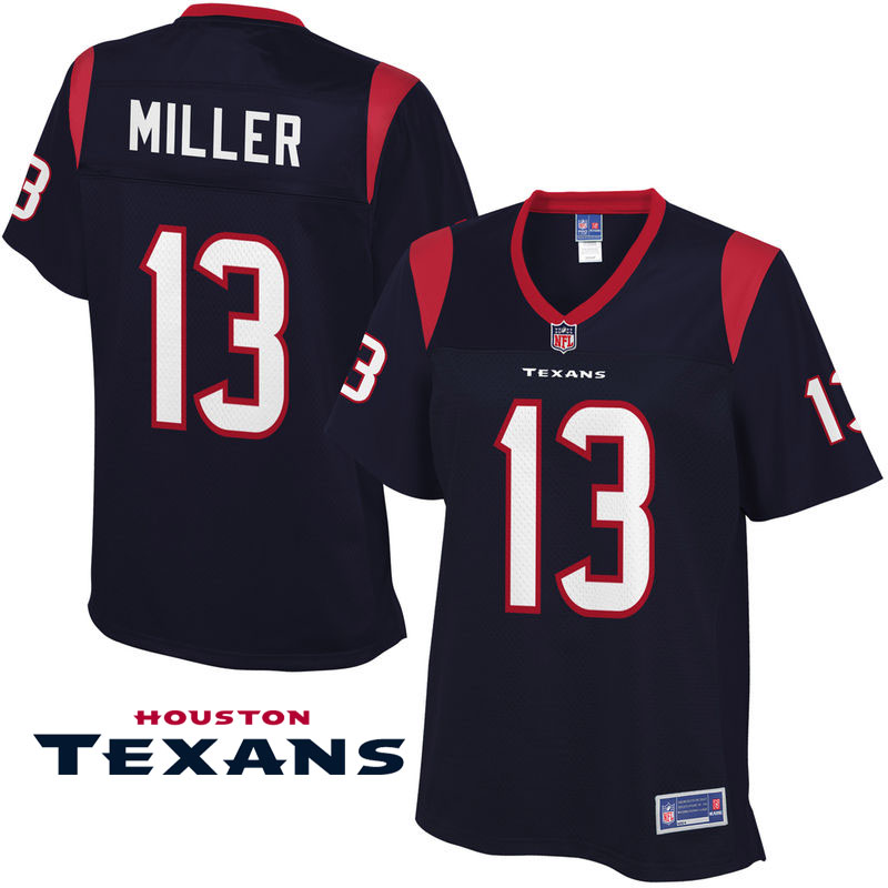 Women Houston Texans #13 Braxton Miller Navy Pro Line Jersey Women Houston Texans #13 Braxton Miller Navy Pro Line Jersey