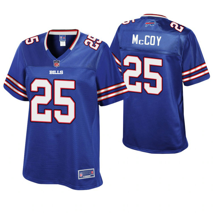 Women Buffalo Bills #25 LeSean McCoy Royal Pro Line Player Jersey Women Buffalo Bills #25 LeSean McCoy Royal Pro Line Player Jersey