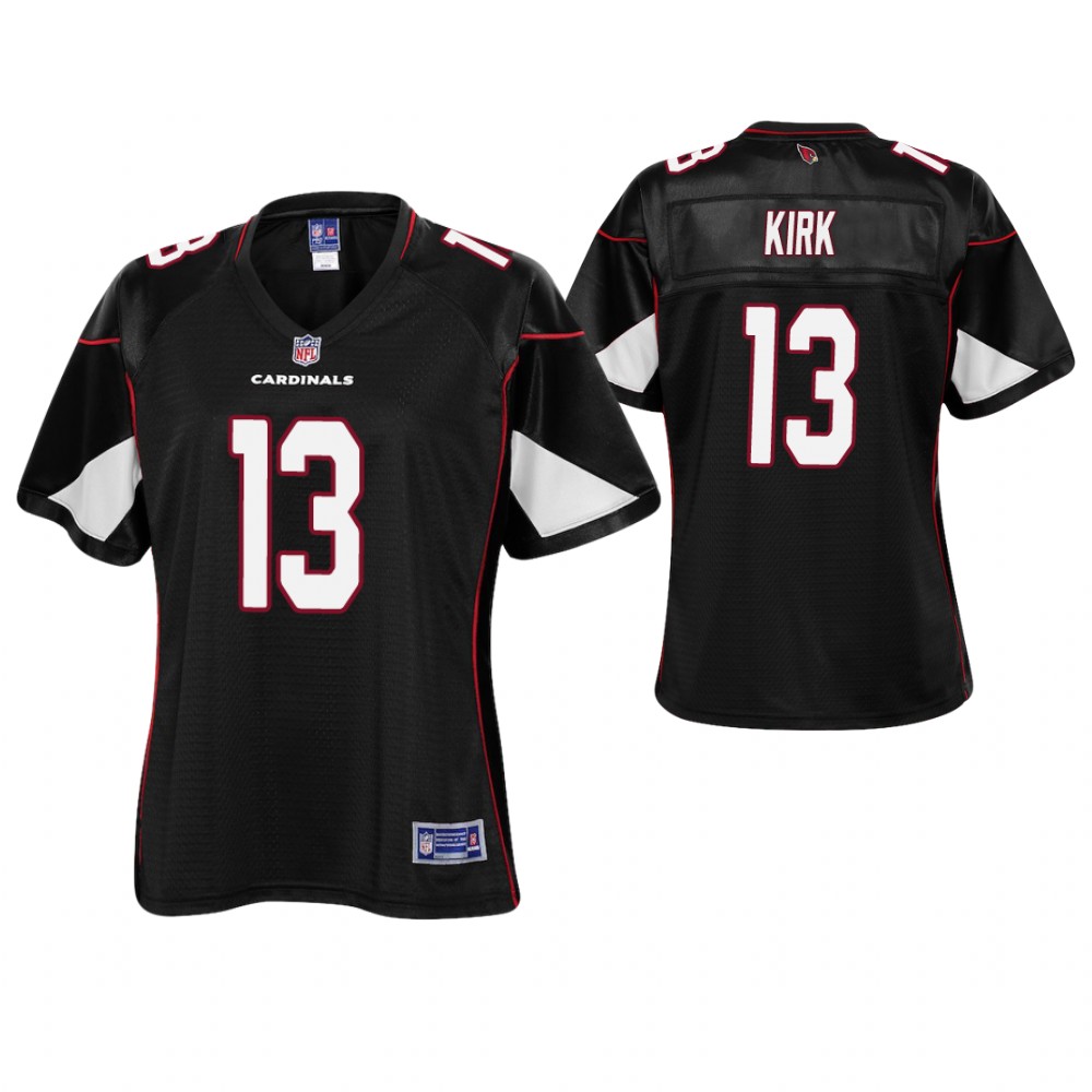 Women Arizona Cardinals #13 Christian Kirk Black Pro Line Player Jersey