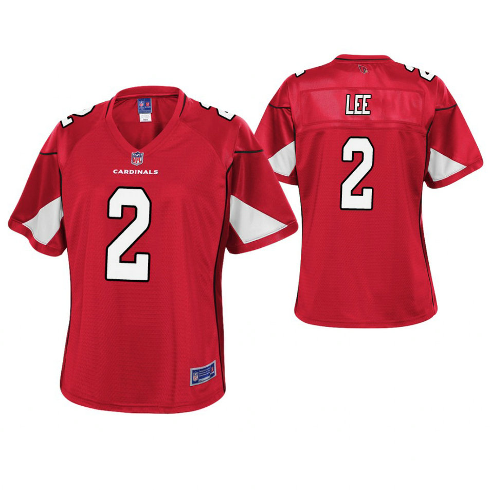 Women Arizona Cardinals #2 Andy Lee Cardinal Pro Line Player Jersey