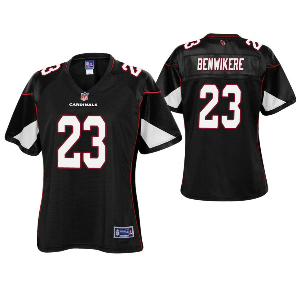 Women Arizona Cardinals #23 Bene Benwikere Black Pro Line Player Jersey