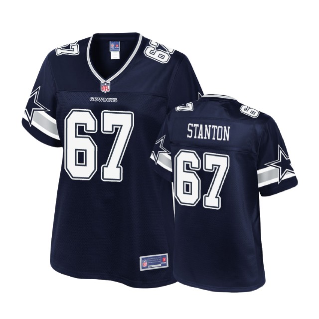 Women Dallas Cowboys #67 Dustin Stanton Navy Player Jersey Women Dallas Cowboys #67 Dustin Stanton Navy Player Jersey