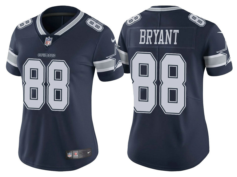 Women Dallas Cowboys #88 Dez Bryant Navy Vapor Untouchable Limited Jersey Women Dallas Cowboys #88 Dez Bryant Navy Vapor Untouchable Limited Jersey