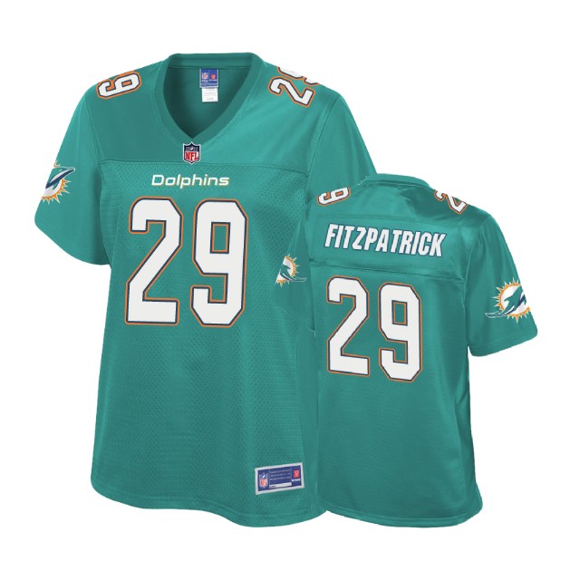 Women Miami Dolphins #29 Minkah Fitzpatrick Aqua Pro Line Player Jersey Women Miami Dolphins #29 Minkah Fitzpatrick Aqua Pro Line Player Jersey