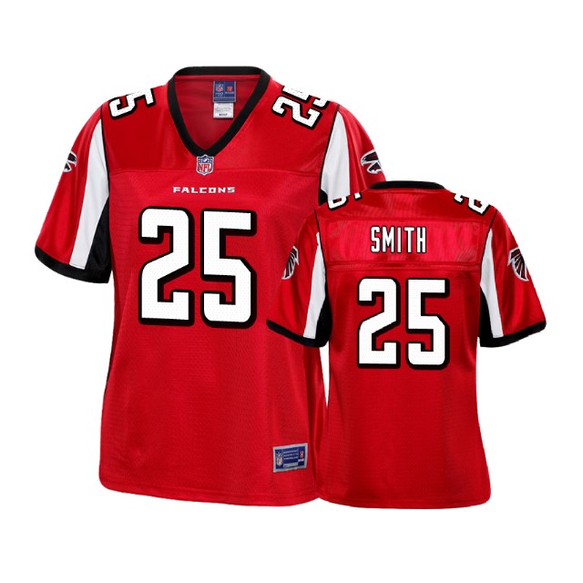 Women Atlanta Falcons #25 Ito Smith Red Pro Line Player Jersey Women Atlanta Falcons #25 Ito Smith Red Pro Line Player Jersey