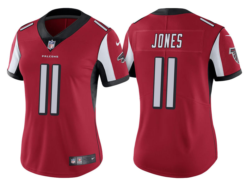Women Atlanta Falcons #11 Julio Jones Red Vapor Untouchable Limited Jersey Women Atlanta Falcons #11 Julio Jones Red Vapor Untouchable Limited Jersey