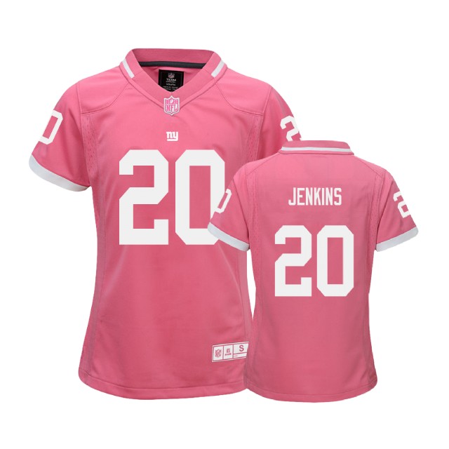 Women New York Giants #20 Janoris Jenkins Pink Bubble Gum Jersey Women New York Giants #20 Janoris Jenkins Pink Bubble Gum Jersey
