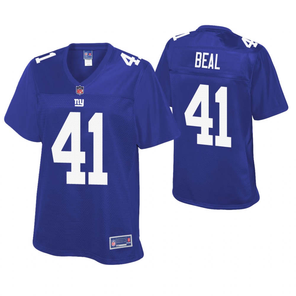 Women New York Giants #41 Sam Beal Royal Pro Line Player Jersey Women New York Giants #41 Sam Beal Royal Pro Line Player Jersey