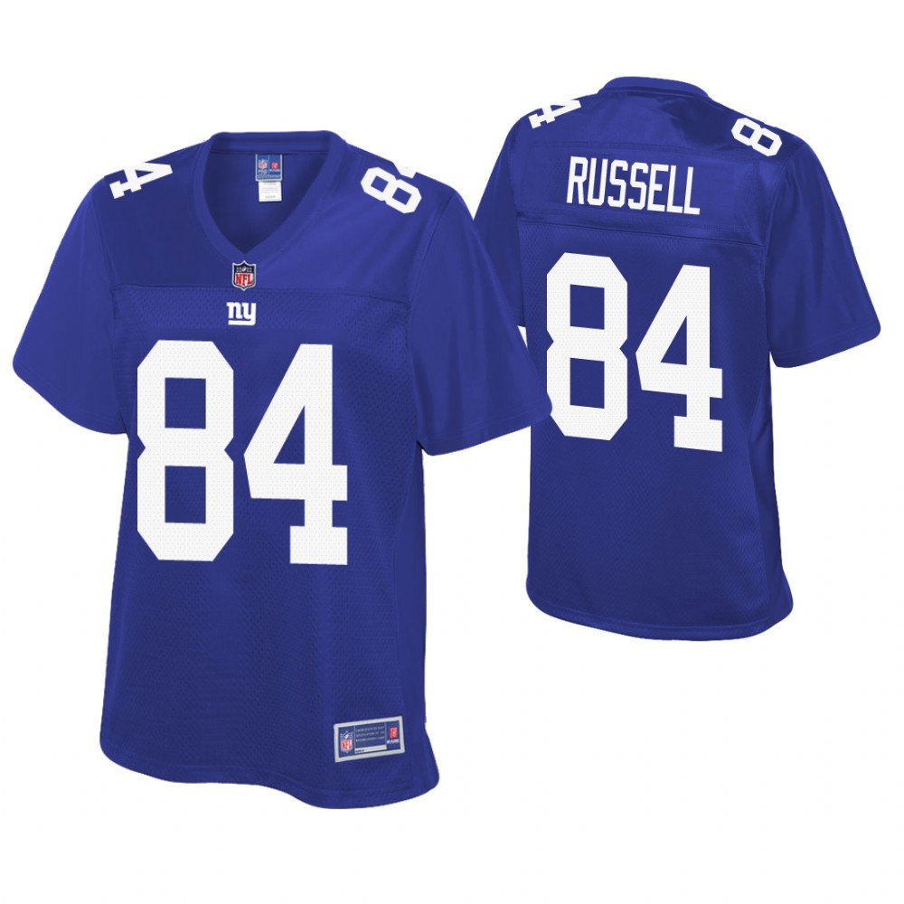 Women New York Giants #84 Alonzo Russell Royal Pro Line Player Jersey Women New York Giants #84 Alonzo Russell Royal Pro Line Player Jersey