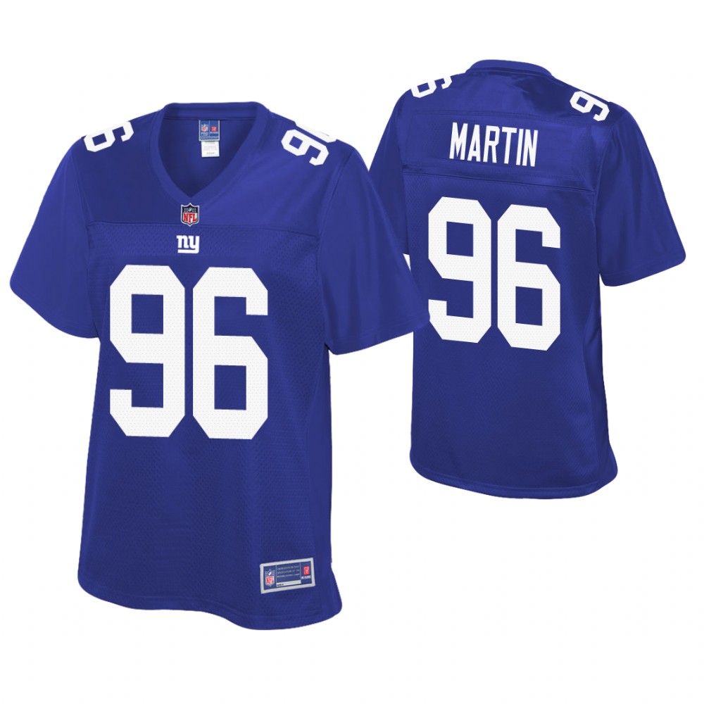 Women New York Giants #96 Kareem Martin Royal Pro Line Player Jersey Women New York Giants #96 Kareem Martin Royal Pro Line Player Jersey
