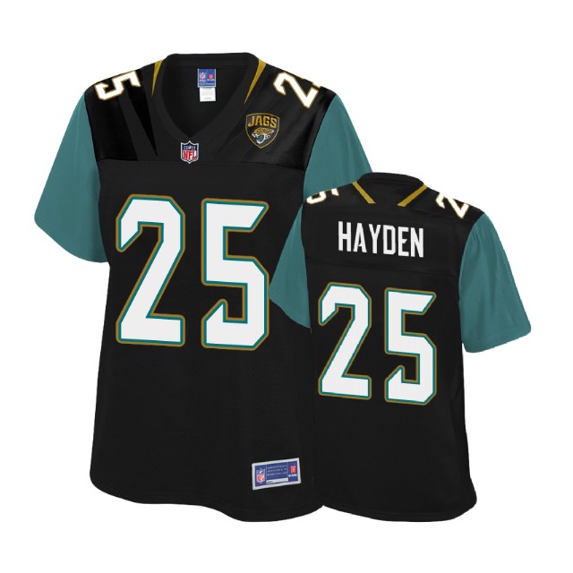 Women Jacksonville Jaguars #25 D.J. Hayden Black Pro Line Player Jersey Women Jacksonville Jaguars #25 D.J. Hayden Black Pro Line Player Jersey
