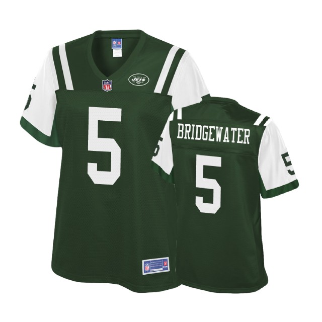 Women New York Jets #5 Teddy Bridgewater Green Pro Line Player Jersey Women New York Jets #5 Teddy Bridgewater Green Pro Line Player Jersey