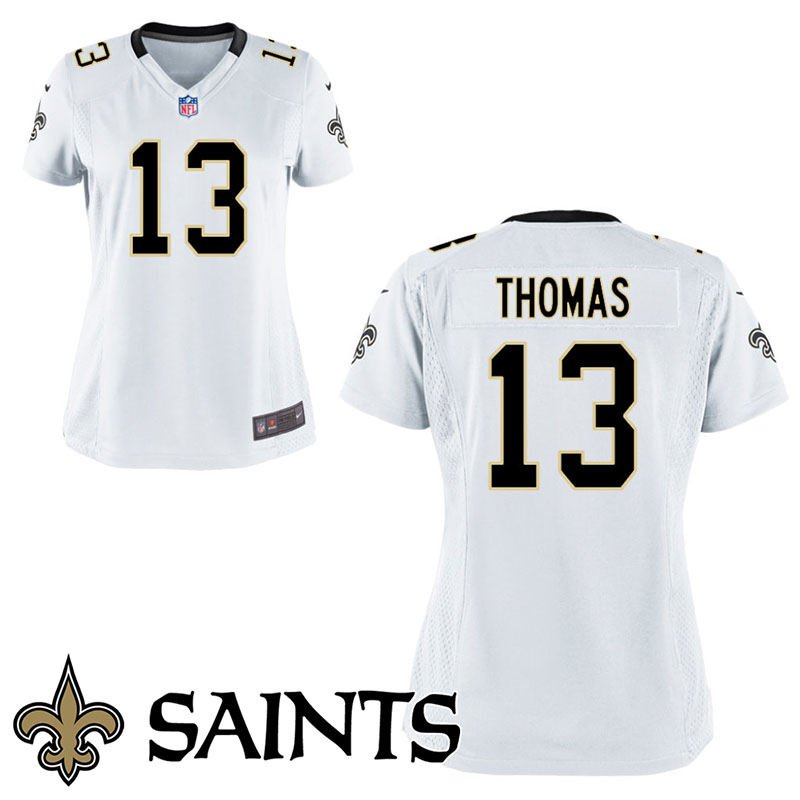 Women New Orleans Saints #13 Michael Thomas White Game Jersey Women New Orleans Saints #13 Michael Thomas White Game Jersey