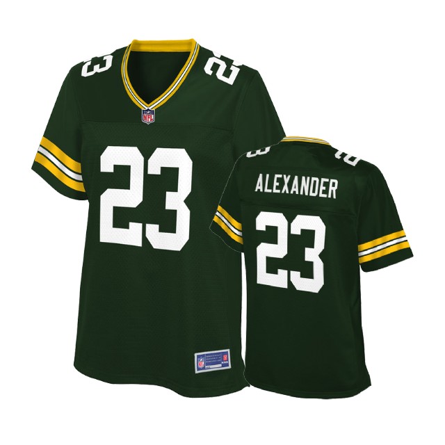 Women Green Bay Packers #23 Jaire Alexander Green Player Jersey