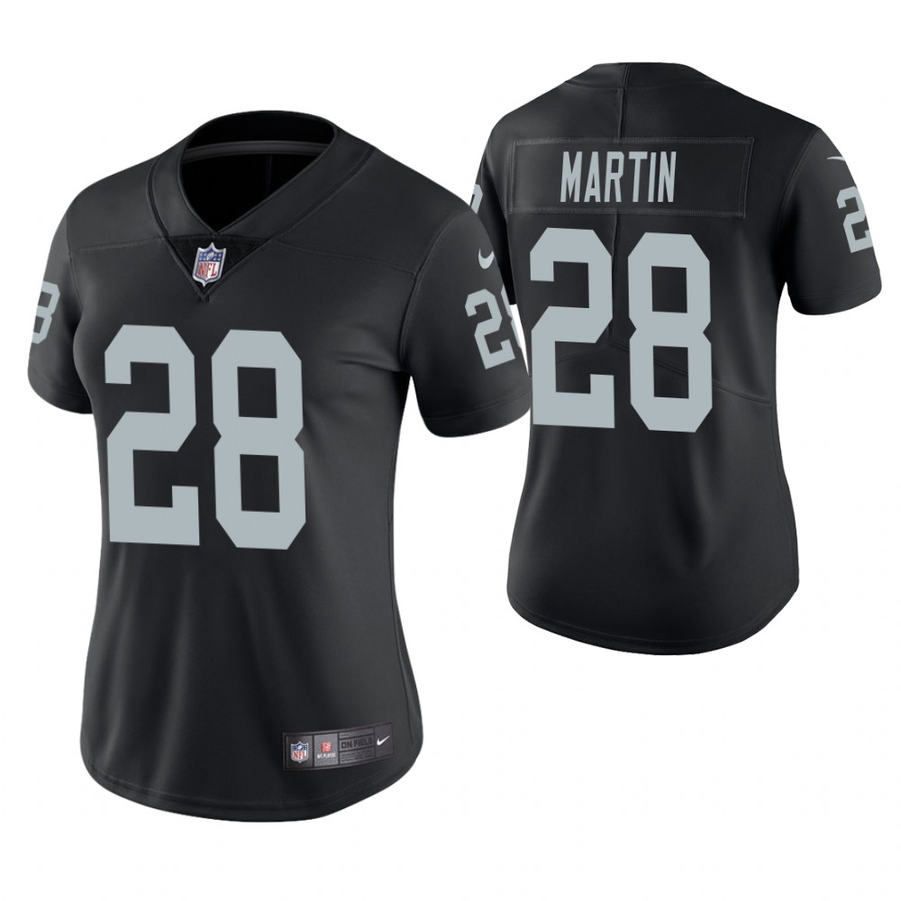 Women Oakland Raiders #28 Doug Martin Black Game Jersey Women Oakland Raiders #28 Doug Martin Black Game Jersey