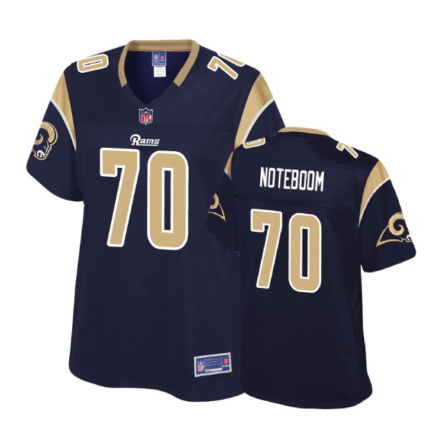 Women Los Angeles Rams #70 Joseph Noteboom Navy Pro Line Player Jersey Women Los Angeles Rams #70 Joseph Noteboom Navy Pro Line Player Jersey