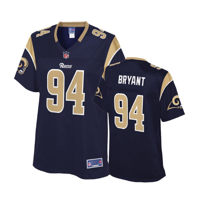 Women Los Angeles Rams #94 Omarius Bryant Navy Player Jersey Women Los Angeles Rams #94 Omarius Bryant Navy Player Jersey