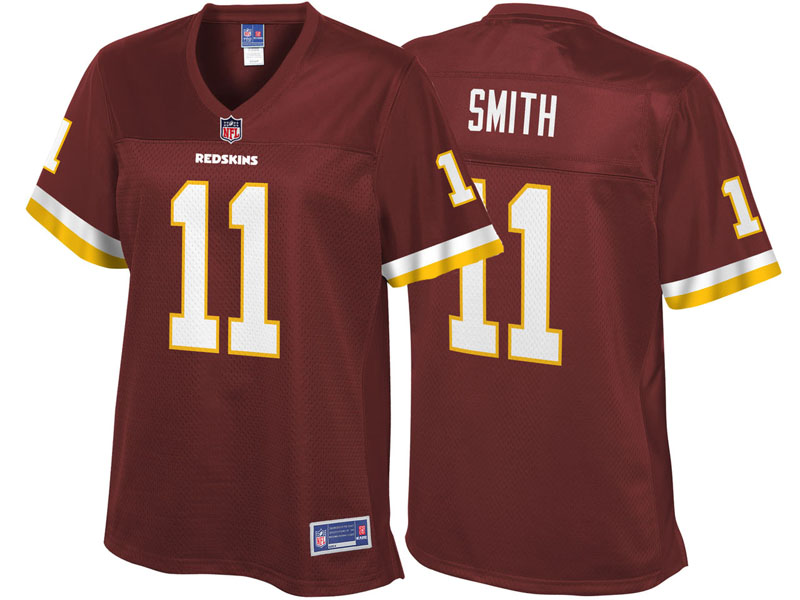 Women Washington Redskins #11 Alex Smith Burgundy Pro Line Team Color Jersey Women Washington Redskins #11 Alex Smith Burgundy Pro Line Team Color Jersey