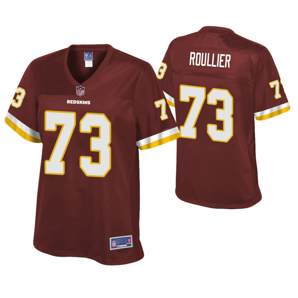 Women Washington Redskins #73 Chase Roullier Burgundy Pro line Player Jersey Women Washington Redskins #73 Chase Roullier Burgundy Pro line Player Jersey