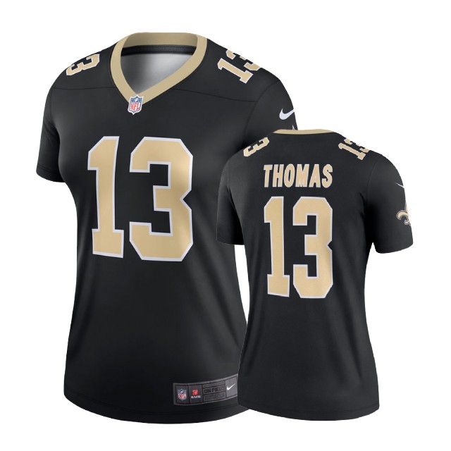 Women New Orleans Saints #13 Michael Thomas Black Legend Jersey Women New Orleans Saints #13 Michael Thomas Black Legend Jersey