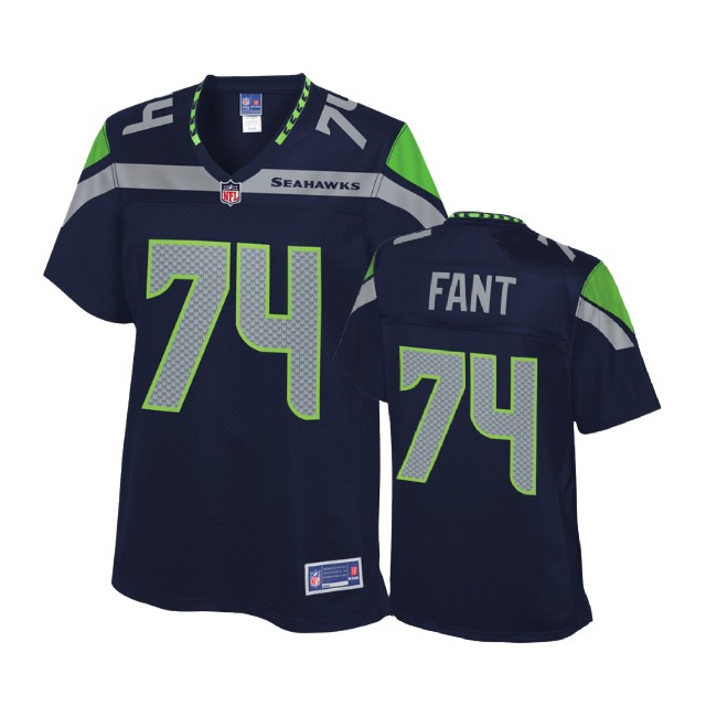 Women Seattle Seahawks #74 George Fant College Navy Pro Line Player Jersey Women Seattle Seahawks #74 George Fant College Navy Pro Line Player Jersey