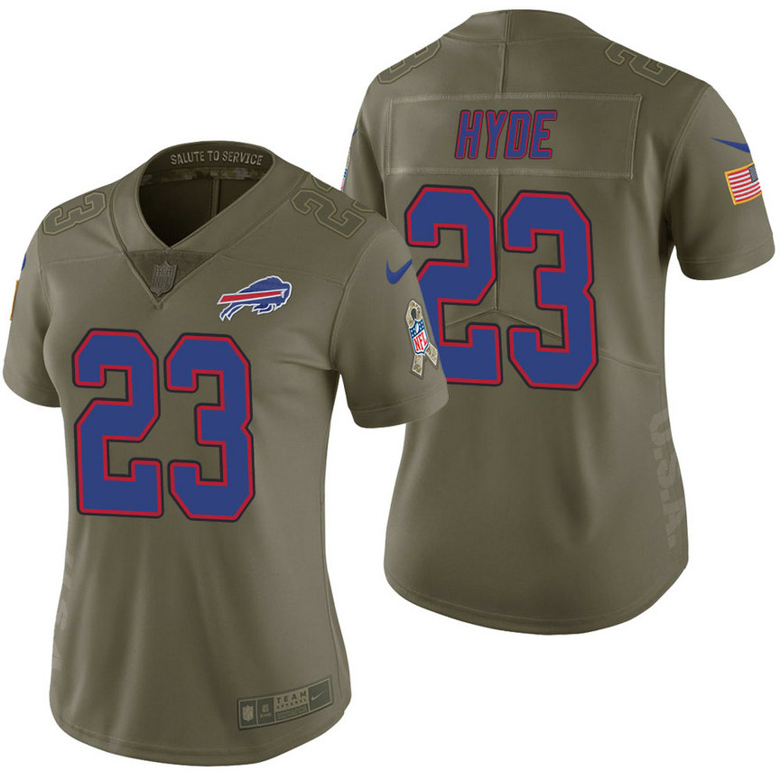 Women Buffalo Bills Micah Hyde Olive 2017 Salute to Service Limited Jersey Women Buffalo Bills Micah Hyde Olive 2017 Salute to Service Limited Jersey