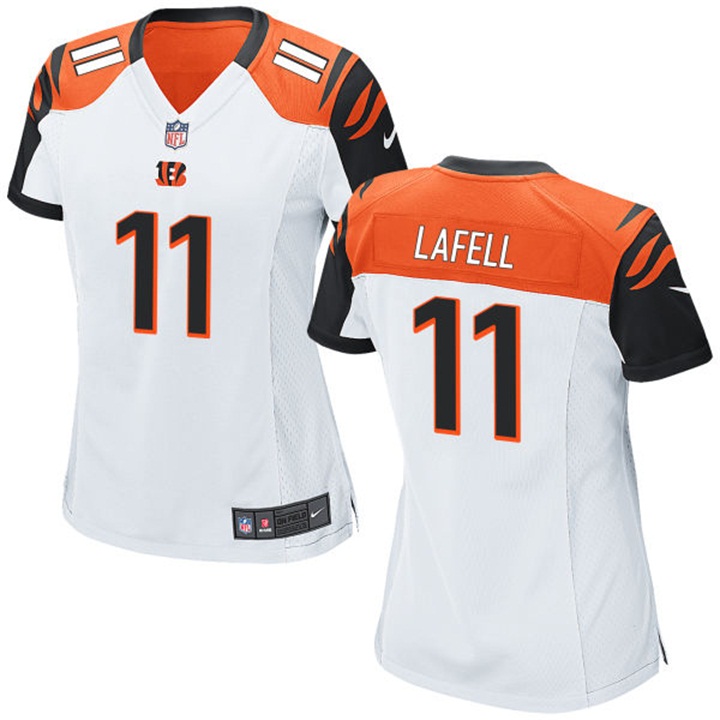 Women Cincinnati Bengals #11 Brandon Lafell White Game Jersey With Super Bowl LVI Patch Women Cincinnati Bengals #11 Brandon Lafell White Game Jersey With Super Bowl LVI Patch