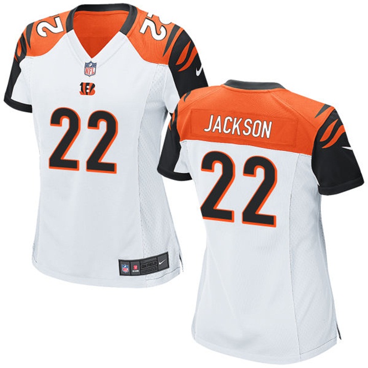 Women Cincinnati Bengals #22 William Jackson III White Game Jersey Women Cincinnati Bengals #22 William Jackson III White Game Jersey