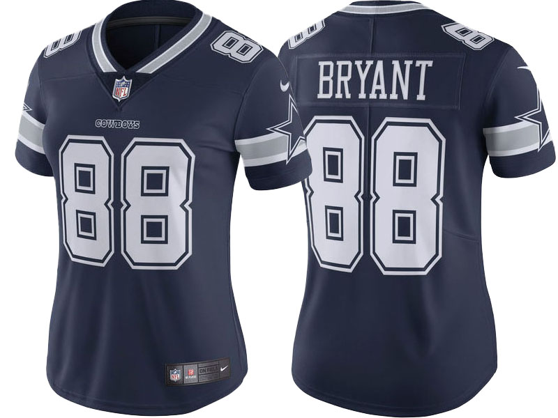 Women 2017 Dallas Cowboys #88 Dez Bryant Navy Vapor Untouchable Limited Player Jersey Women 2017 Dallas Cowboys #88 Dez Bryant Navy Vapor Untouchable Limited Player Jersey