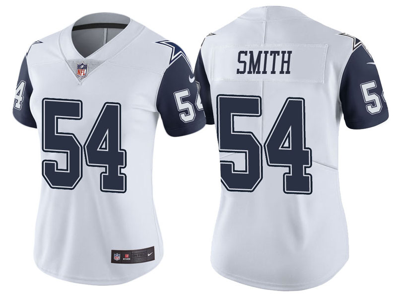 Women Dallas Cowboys #54 Jaylon Smith Jaylon Smith Vapor Untouchable Color Rush Limited Jersey Women Dallas Cowboys #54 Jaylon Smith Jaylon Smith Vapor Untouchable Color Rush Limited Jersey