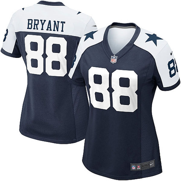 Women Dallas Cowboys #88 Dez Bryant Navy Blue Alternate Game Jersey Women Dallas Cowboys #88 Dez Bryant Navy Blue Alternate Game Jersey