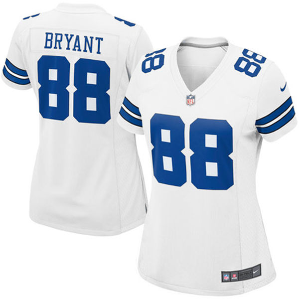 Women Dallas Cowboys #88 Dez Bryant White Game Jersey Women Dallas Cowboys #88 Dez Bryant White Game Jersey