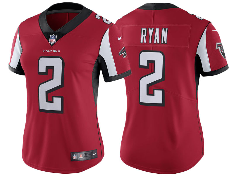Women Atlanta Falcons #2 Matt Ryan Red Vapor Untouchable Limited Jersey Women Atlanta Falcons #2 Matt Ryan Red Vapor Untouchable Limited Jersey